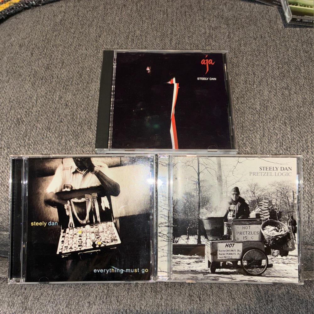 Steely Dan 3 CD Lot, Pretzel Logic, Aja, Everything Must Go